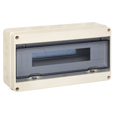 Щит распределительный навесной ЩРн-П-18 IP65 пластиковый 199х364х109 (pb65-n-pg-18)