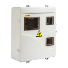 Щит учетно-распределительный пластиковый ЩУРн-П 3/7 (370х325х105) IP55 Basic (pb-3/7-55-bas)