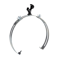 Держатель коньковый регулируемый большой с пластиковым фиксатором 230-350мм Ni EKF PROxima (lp-42310-ni)