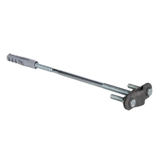 Крепление молниеприемника к стене D=16 мм L=100мм хомут HZ EKF PROxima (lp-04100)