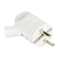 Евровилка с ушком белая 16А (AVK16-10)