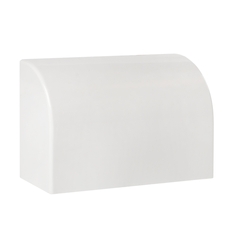 Заглушка (100х40) (2 шт) Plast Белый (ecw-100-40x2)