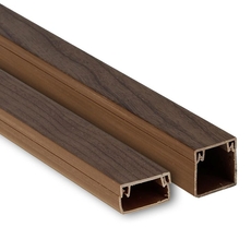 Канал кабельный 25х16 (тём. дерево) EKF-Plast (kk-25-16d)