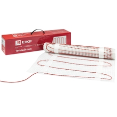 Теплый пол (мат нагревательный) ''Уют'' 7 кв.м. 1 050 Вт EKF PROxima (nm2-1050-7)