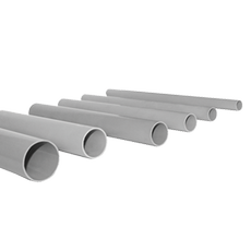 Труба гладкая жесткая ПВХ d16 серая(156м/уп) 3м PROxima