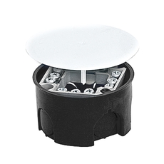 Коробка распаячная КМТ-010-019 для подштукатурного монтажа с клеммником и крышкой (68х42) PROxima (plc-kmt-010-019)