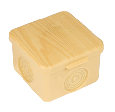 Коробка распаячная КМР-030-037 пылевлагозащищенная без мембранных вводов (73х73х49) светлое дерево EKF PROxima