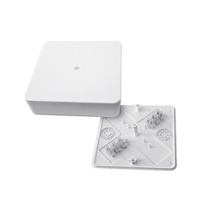 Коробка разветвительная КМР-030-032кг наружная (100х100х25) белая с клеммником PROxima (plc-kmr-030-032kg)