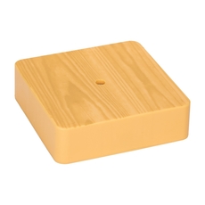 Коробка разветвительная KMP-030-032 (104х104х28) светлое дерево EKF PROxima