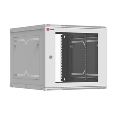 Шкаф телекоммуникационный настенный разборный 9U (600х650) дверь стекло, Astra A серия EKF Basic