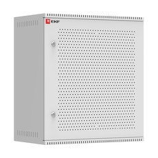 Шкаф телекоммуникационный настенный 12U (600х350) перфор, Astra A серия EKF Basic