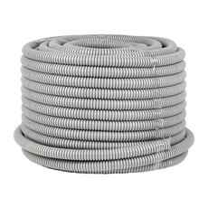 Труба гофрированная ПВХ с зондом d20мм (50м) Plast PROxima (tg-z-20-50m)