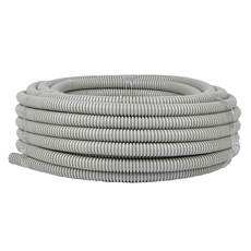 Труба гофрированная ПВХ с зондом d20мм (25м) Plast PROxima (tg-z-20-25n)