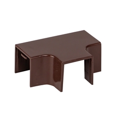 Угол T-образный (16х16) (4 шт) Plast под темное дерево