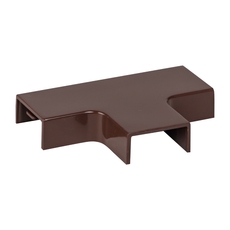 Угол T-образный (20х10) (4 шт) Plast под темное дерево (tchd-20-10x4)
