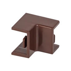 Угол внутренний (15х10) (4 шт) Plast под темное дерево