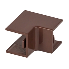 Угол внутренний (16х16) (4 шт) Plast под темное дерево