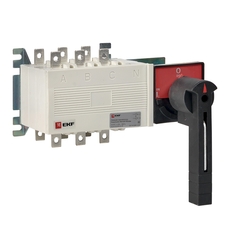 Рубильник-переключатель 100A 3P c рукояткой       управления для прямой установки PowerSwitch EKF   PROxima