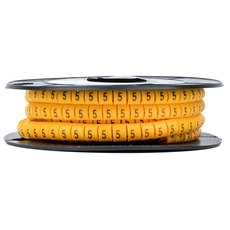 Маркер кабельный 4.0кв.мм 5 (500ед) (ЕС-2)