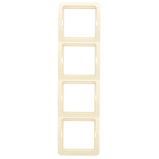Лондон Рамка 4 поста вертикальная бежевая