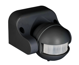 ИК датчик движения наст. 1200Вт 180гр. до 12м IP44 MS-39b черный EKF PROxima