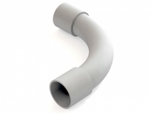 CUG40 Угол 90 гр.(единый) для труб D40мм | 41140 | Ecoplast