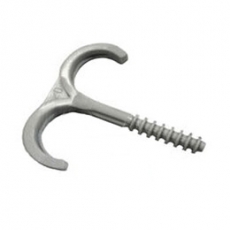 Держатель (клипса) F типа двойная для труб D16-20мм 100шт. | 41826 | Ecoplast