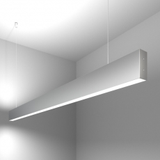 Светильник светодиодный подвесной линейный двусторонний 128см 50W 6500K матовое серебро (101-200-40-128) | a041494 | Elektrostandard
