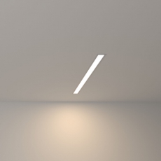 Светильник светодиодный встраиваемый линейный 53см 10W 4200К матовое серебро (100-300-53) | a040147 | Elektrostandard