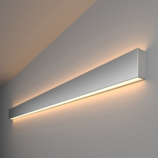 Светильник светодиодный накладной линейный двусторонний 128см 50W 3000K матовое серебро (101-100-40-128) | a041471 | Elektrostandard