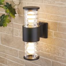 Светильник архитектурный 1407 TECHNO черный настенный | a032609 | Elektrostandard