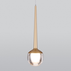 Подвес потолочный DLS028 6W 4200K золото 6Вт Eurosvet | a047770 | Elektrostandard