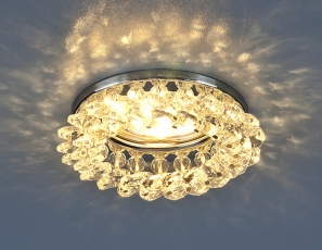 Светильник точечный встраиваемый 206 MR16 CH/CL хром/прозрачный | a030720 | Elektrostandard