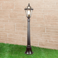 Светильник садово-парковый Capella F черный | a025015 | Elektrostandard