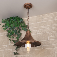 Светильник садово-парковый GL 1020H Saga H черное золото | a039866 | Elektrostandard