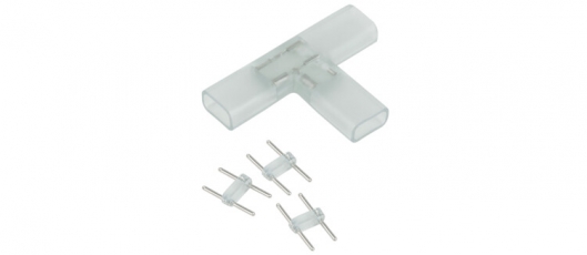 Переходник для ленты 220V 5050 Т образный (10pkt) | a035329 | Elektrostandard