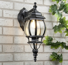 Светильник садово-парковый настенный 1001D черный / 9913-G (GL 1001D) | a034318 | Elektrostandard