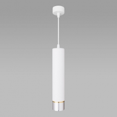 Подвес потолочный DLN107 GU10 белый/серебро GU10 0*40Вт Eurosvet | a047735 | Elektrostandard