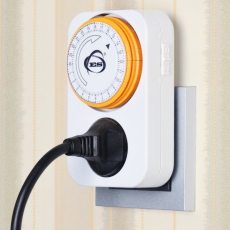 TMH-M-1 16A x1 IP20 Белый розетка-таймер | a026134 | Elektrostandard