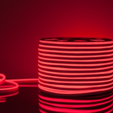 Гибкий неон LS001 220V 9.6W 120Led 2835 IP67 односторонний красный, 100 м | a040595 | Elektrostandard