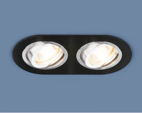 Светильник встраиваемый карданный 1061/2 MR16 BK черный округлый | a036414 | Elektrostandard