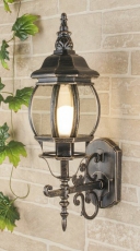 Светильник садово-парковый настенный 1011U черное золото / 9913-A (GL 1011U) | a034304 | Elektrostandard