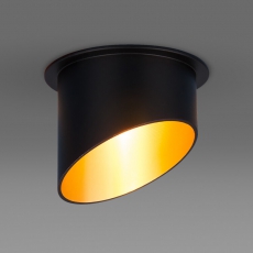 Светильник накладной 7005 MR16 BK/GD черный/золото спот | a040980 | Elektrostandard