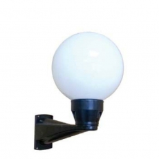 Светильник садово-парковый Шар 200 Г НБУ 06-40-01 опал пмма /корпус черный | 1030480154 | Элетех