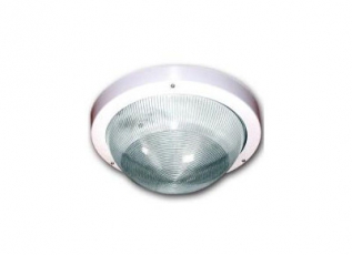 Светильник для ЖКХ под лампу НПП Селена 1 03-001 100Вт ЛН/КЛЛ/LED Е27 IP65 корпус белый | 1005500139 | Элетех