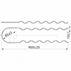 Вязка спиральная ВЛЗ 35-50-62 мм?, шейка 73 мм|SO115.5073|Ensto