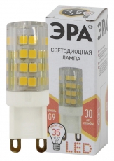 Лампа светодиодная LED 3,5Вт G9 220В 2700К smd JCD капсульная | Б0027861 | ЭРА