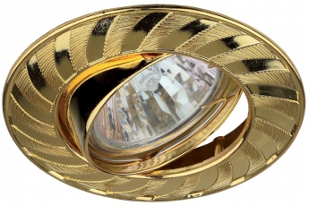 Светильник встраиваемый точечный поворотный литой 