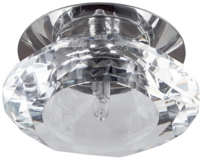 Светильник точечный декоративный DK12 CH/WH 