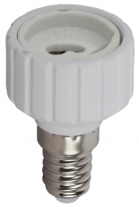 Переходник E14-GU10, белый | Б0027979 | ЭРА